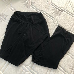 Maternity/post delivery wide legged yoga pants